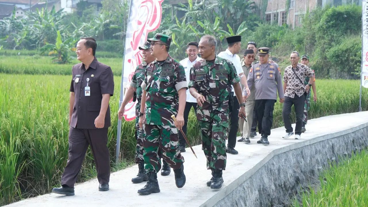 TMMD Tahap II 2025 Selesai, TNI dan Pemkot Magelang Bangun Talud Hingga Rehab Rumah Warga Cacaban