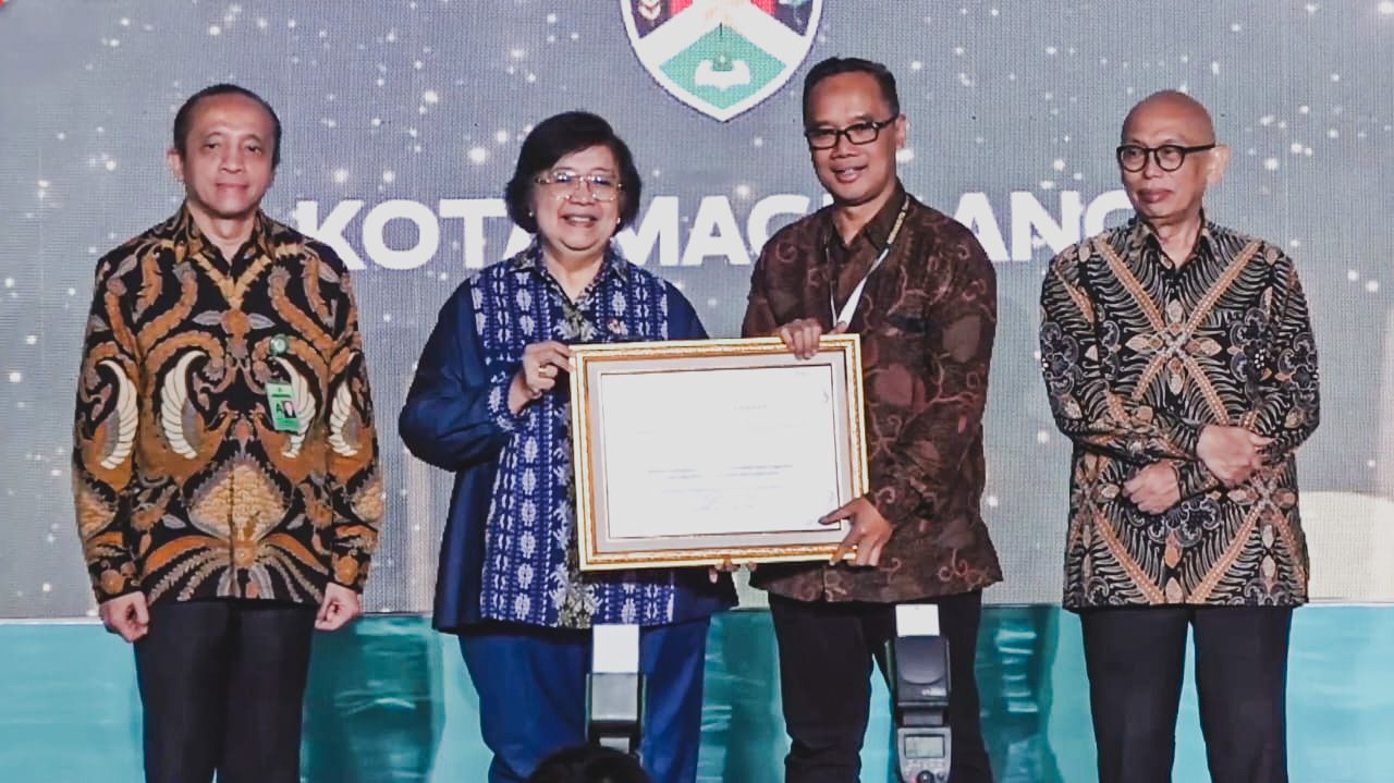 Kota Magelang Terima Penghargaan Nirwasita Tantra 2022