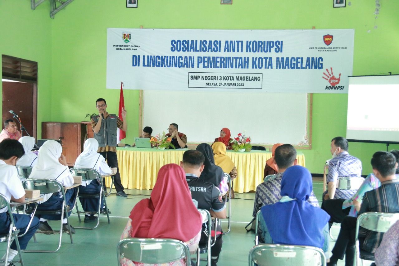 Sosialisasi Anti Korupsi Warga Sekolah di Kota Magelang   