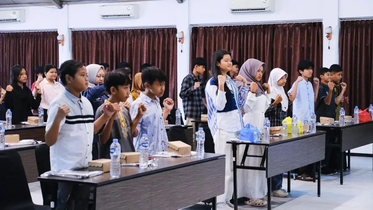 Pesan Damar untuk Anak-Anak PMKS Kota Magelang, Semangat Belajar dan Bermimpi Besar