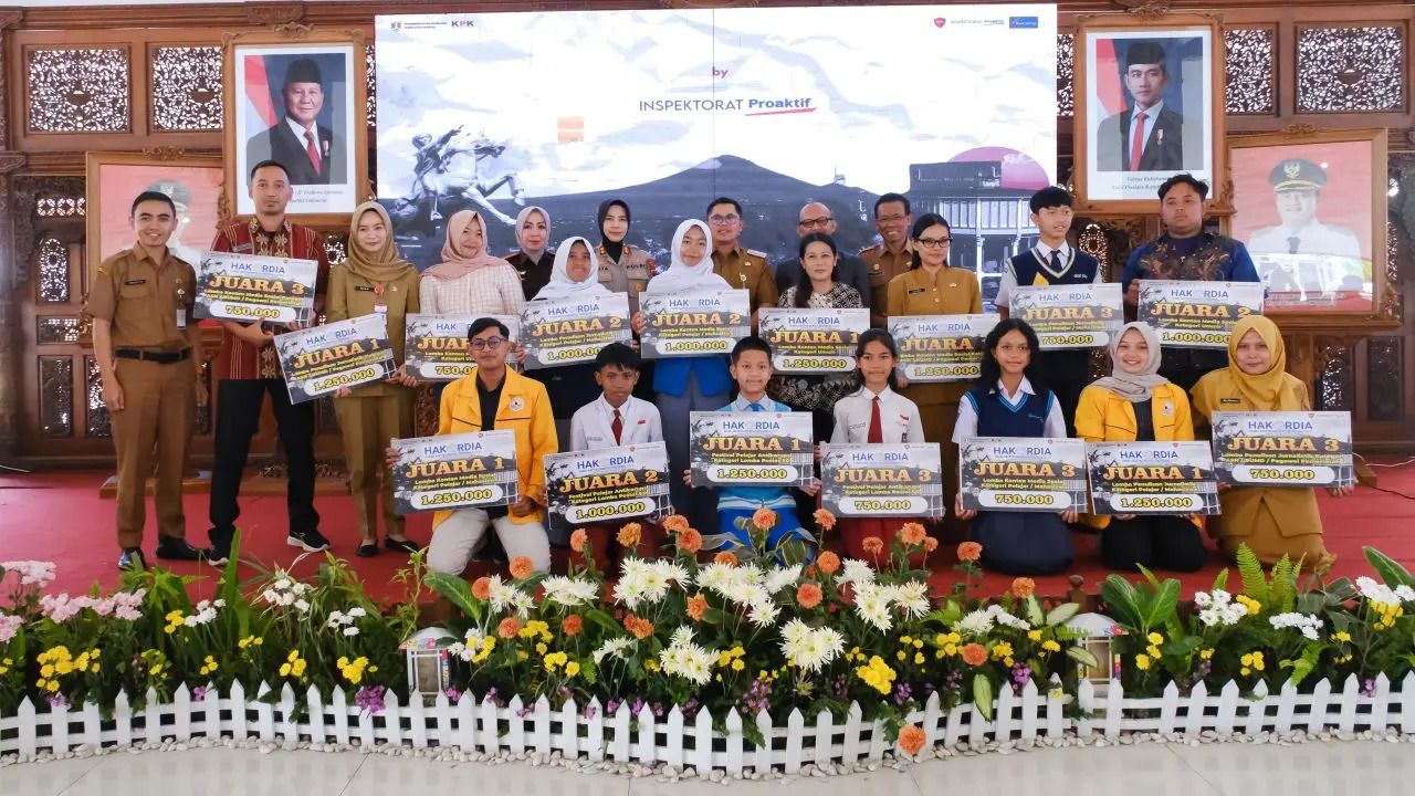 Wali Kota Magelang Canangkan Gerakan Berani Jujur, Berani Berubah di Puncak HAKORDIA 2025