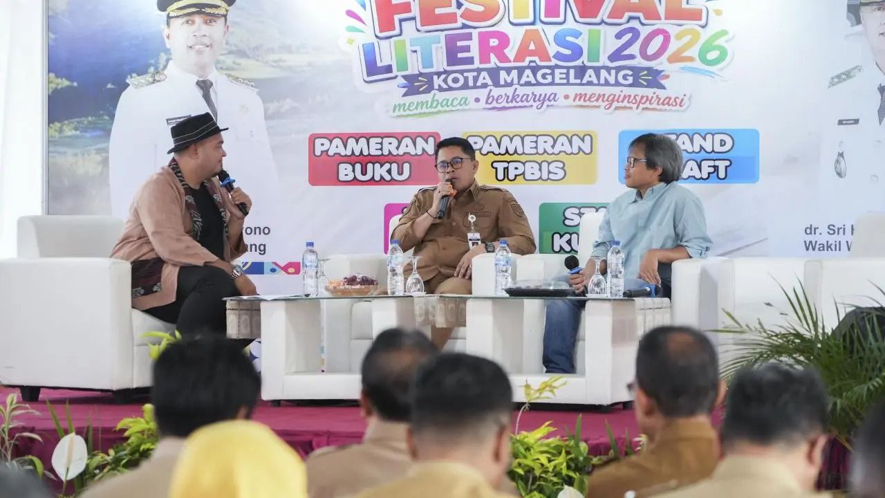 Wali Kota Magelang, Literasi Jadi Fondasi Membangun Peradaban