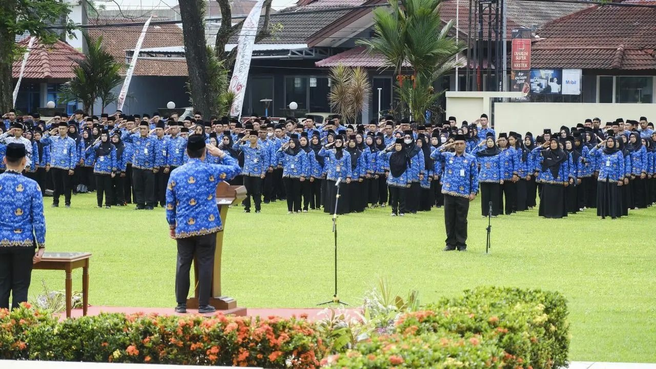 Upacara HUT ke-54 KORPRI, Penghargaan Guru Berprestasi hingga Pesan Kepedulian untuk Bencana Sumatera